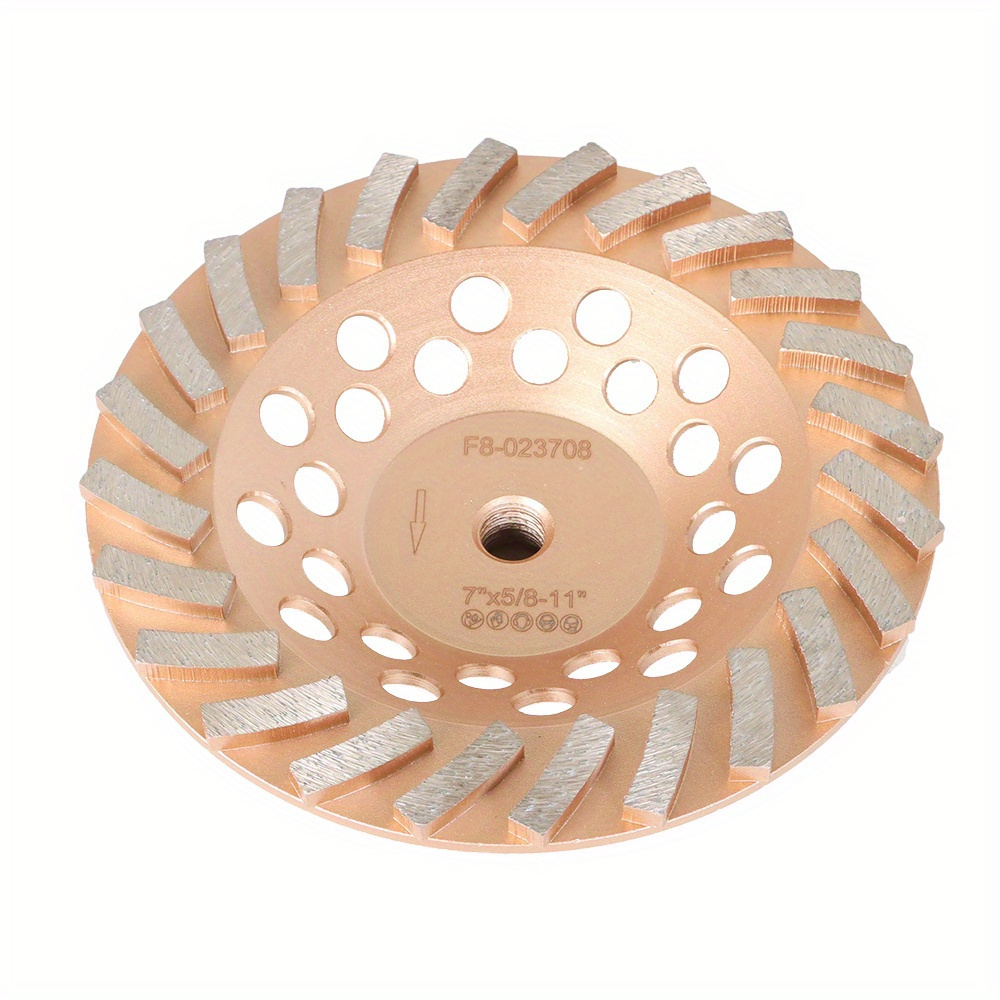 

7 Inch Diameter 5/ 8 Inch-11inch Arbor Grinding Wheels For Concrete And Masonry