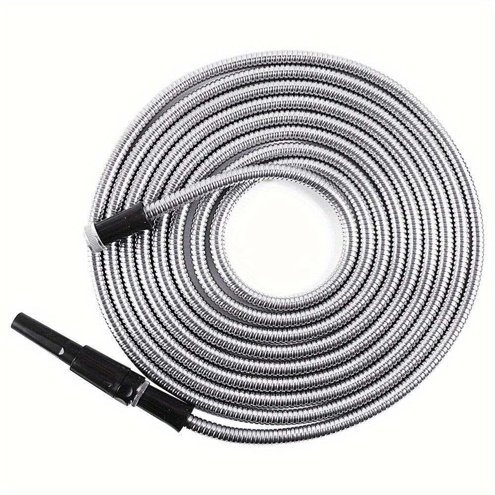 

Steel Hose, Metal Hose Nozzle, To , -free, - Hose For , (50ft)