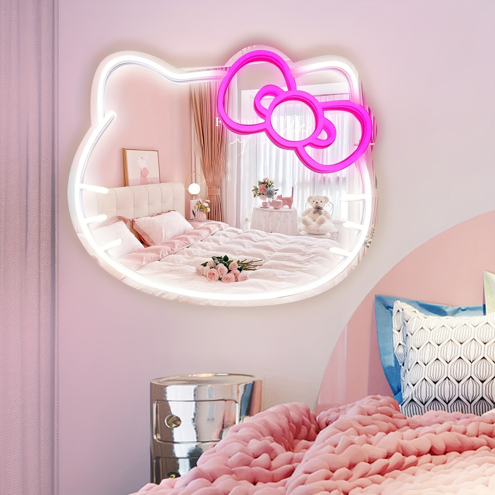 

(sanrio Licensed) 1pc Signs For Decor, Dimmable For Women ,