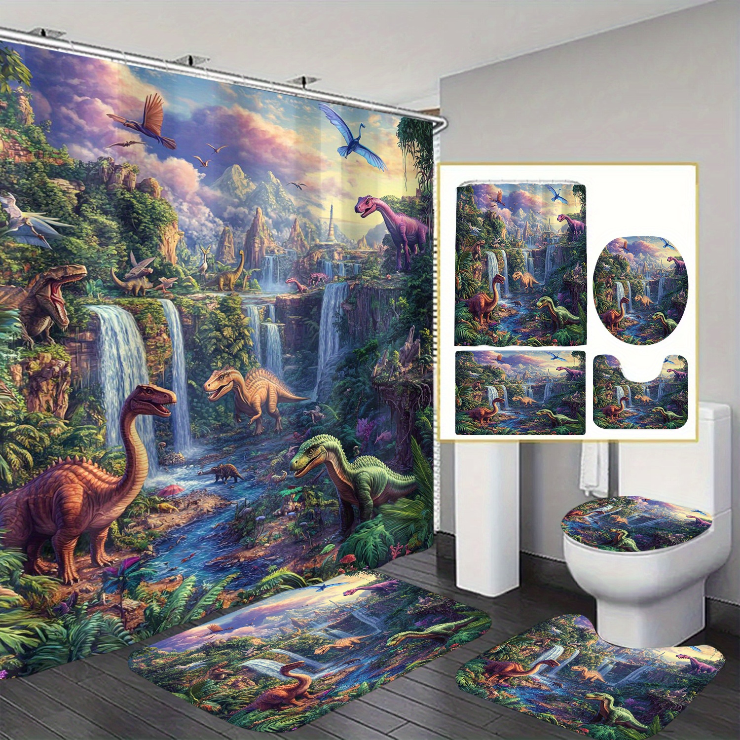 

And Curtain 12 Suitable For Curtain Bathroom 1pc/4pcs