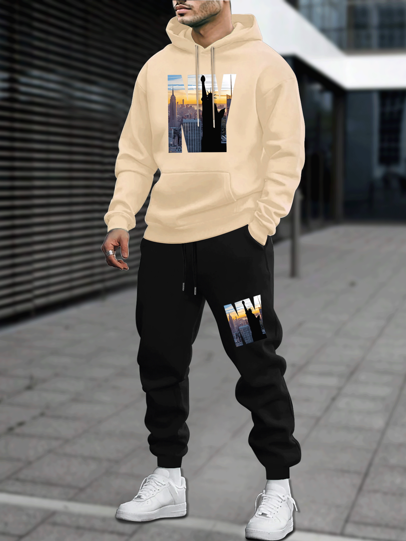 conjunto casual piezas hombre colección otoño/invierno Temu El