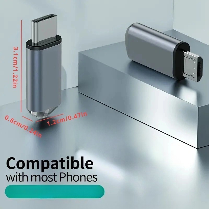 Alternative view of Adaptador universal de control remoto por infrarrojos para smartphone: Mini control remoto compatible con TV, aire…
