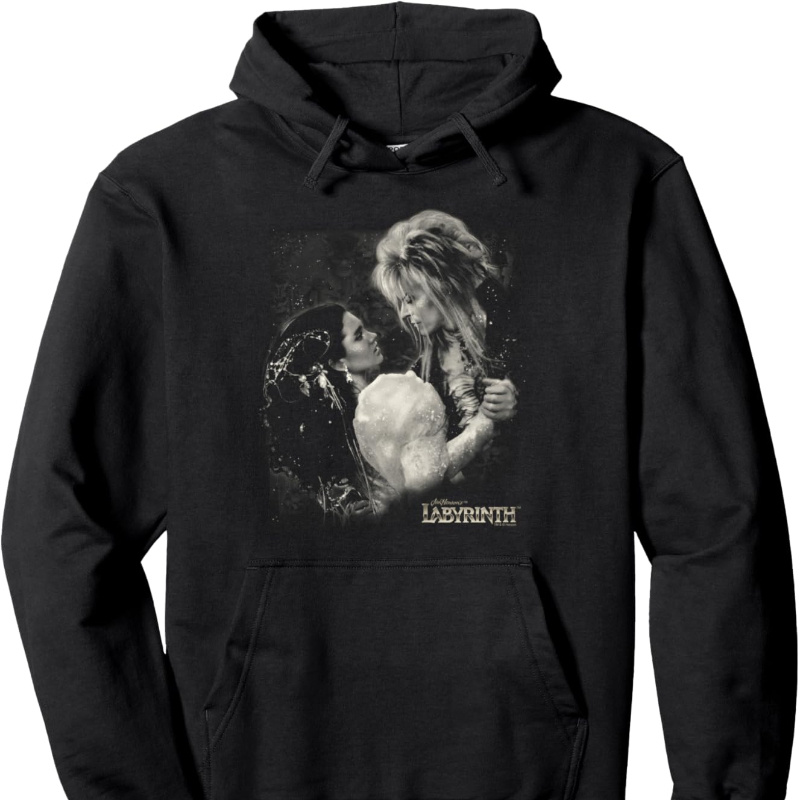 

Labyrinth Pullover Hoodie, Crew Neck Sweatshirt, , Breathable, Casual Hooded Sweatshirt, , Casual