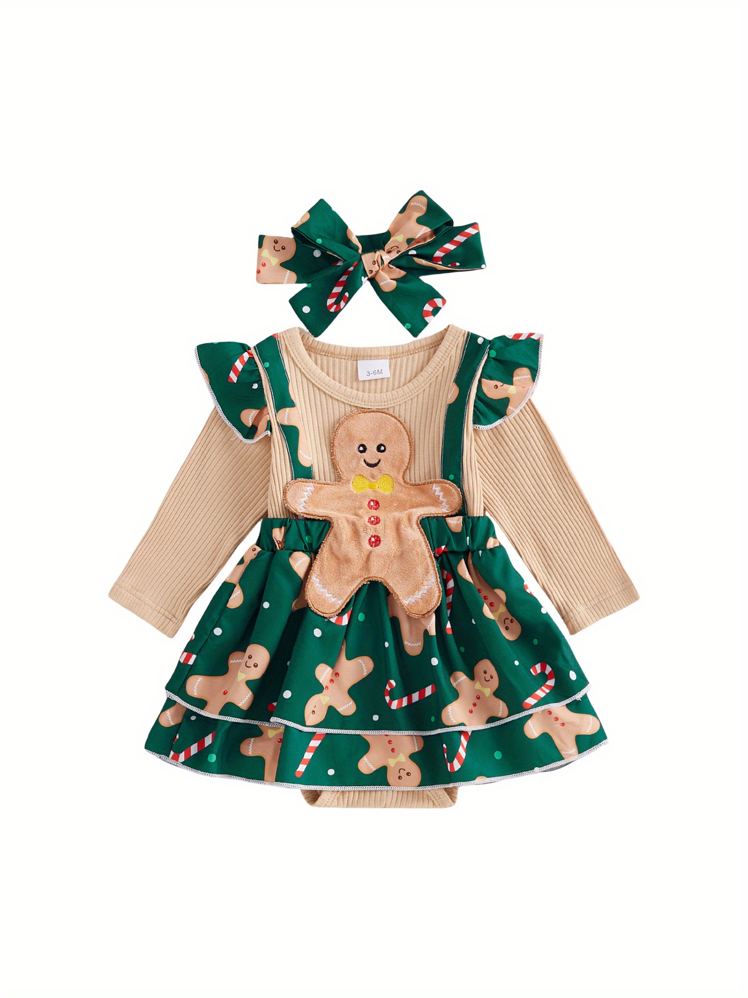 white christmas dresses Bonnie Jean Baby Girls Striped Santa Dress Red 24 Months