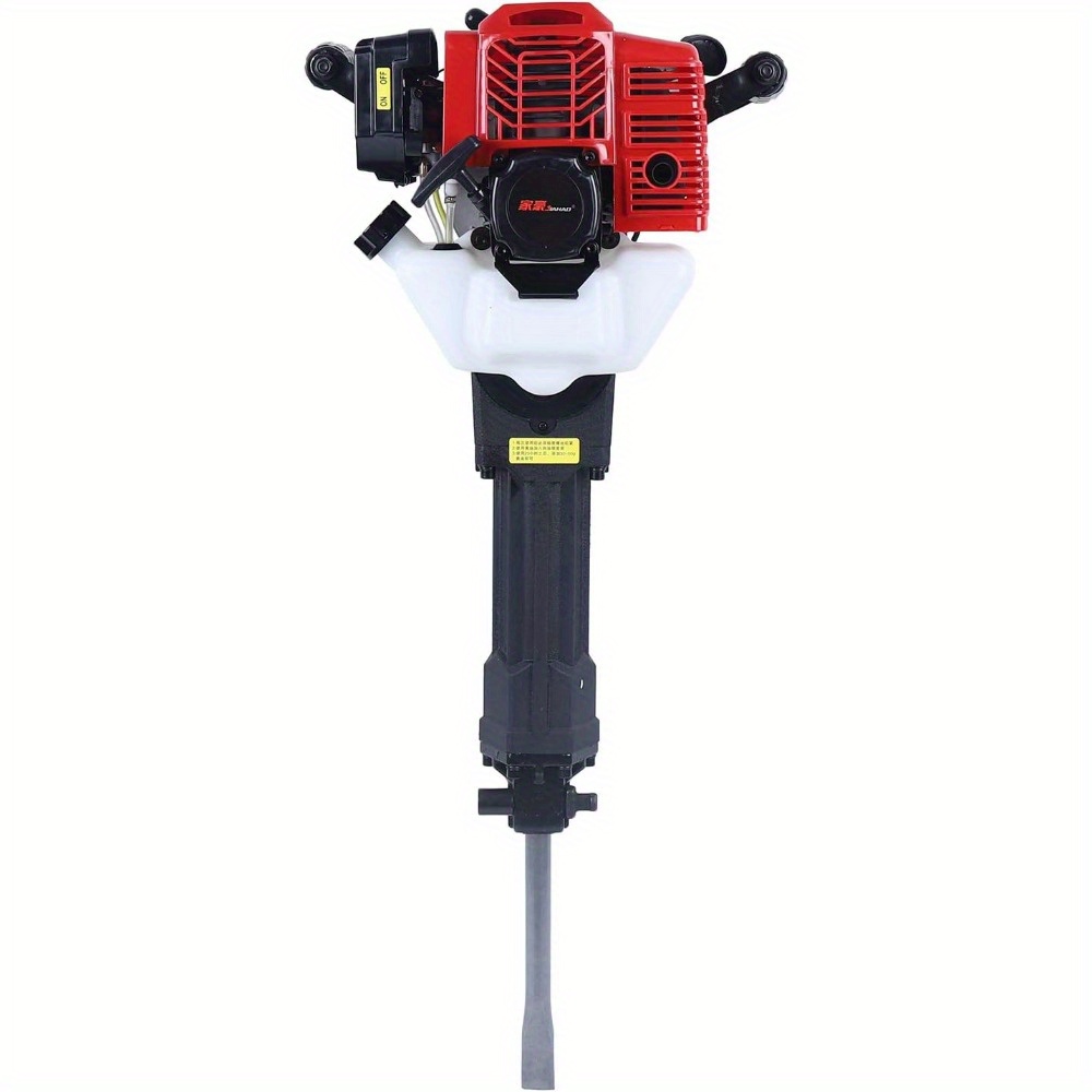 

Gas Powered Concrete Breaker Hammer 52cc Concrete Breaker For Heavy Concrete & Metalworking Projects Rock Breaking Tool