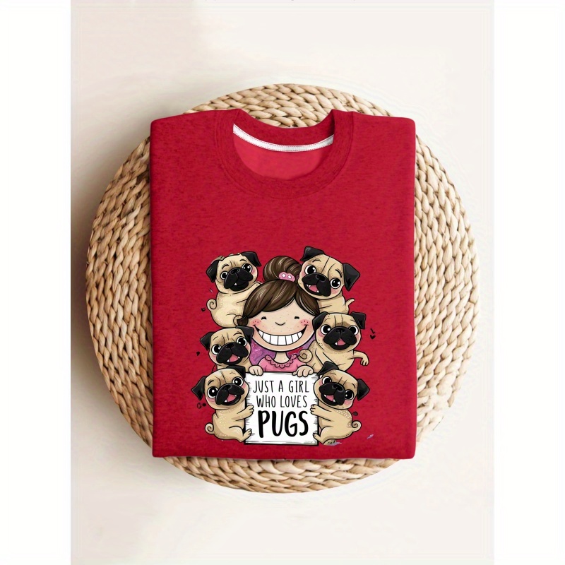 

Pug Whimsical Women's Sweatshirt