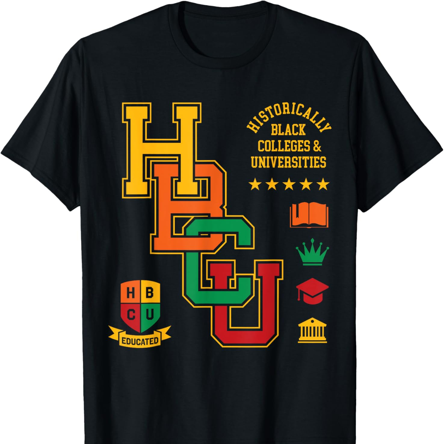 

Historically Black Colleges Universities Grad T-shirt Soft And Breathable For All And A Comfortable Sports Halloween Christmas Gift