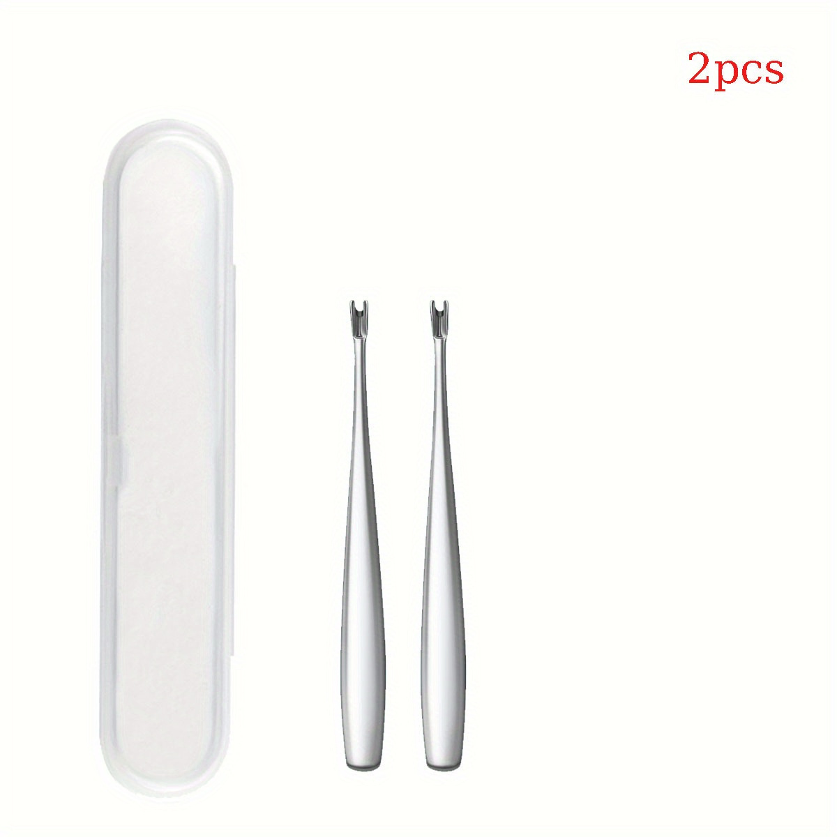 2/ 5pcs Stainless Steel Dead Skin Fork, Nail Cuticle Knife, Cuticle Trimmer, Remover , Foot And Nail Tools