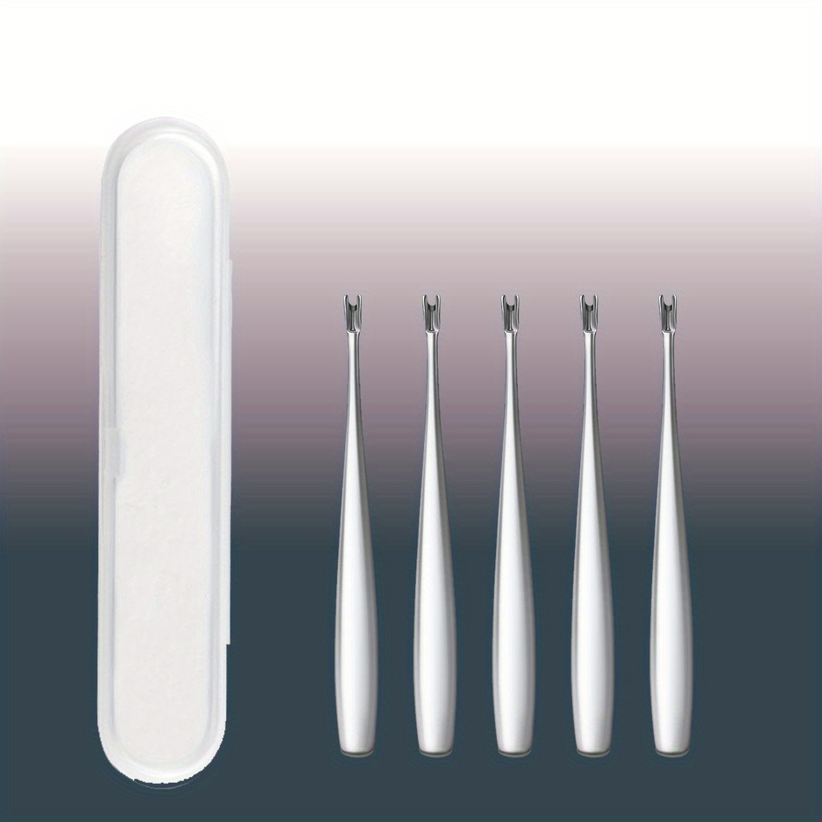 

2/ 5pcs Stainless Steel Dead Skin Fork, Nail Cuticle Knife, Cuticle Trimmer, Remover , Foot And Nail Tools