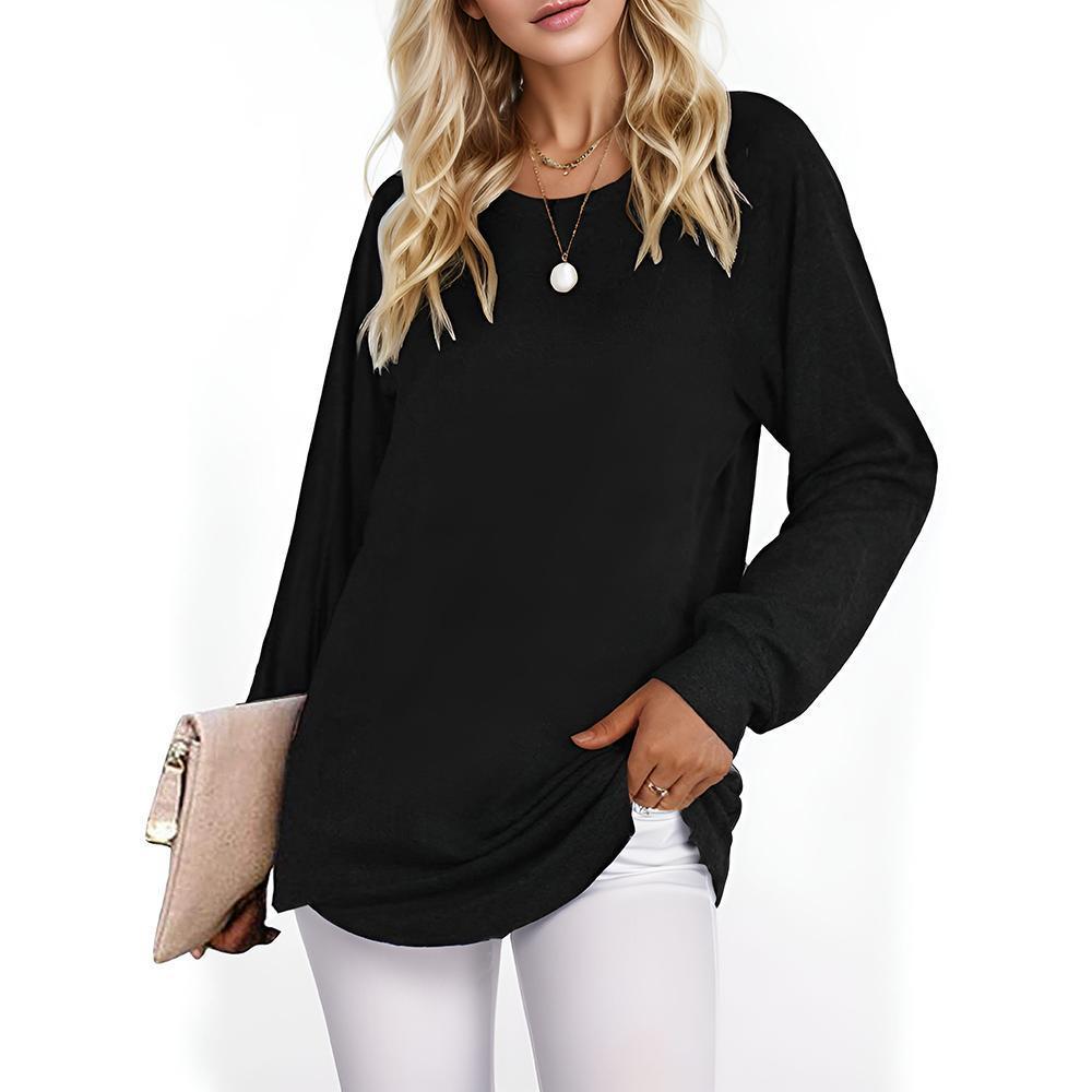 

Tooluck Women's Sweatshirt Crew Neck Long Sleeve Shirt Tunic Tops For Leggings Fall Fashion