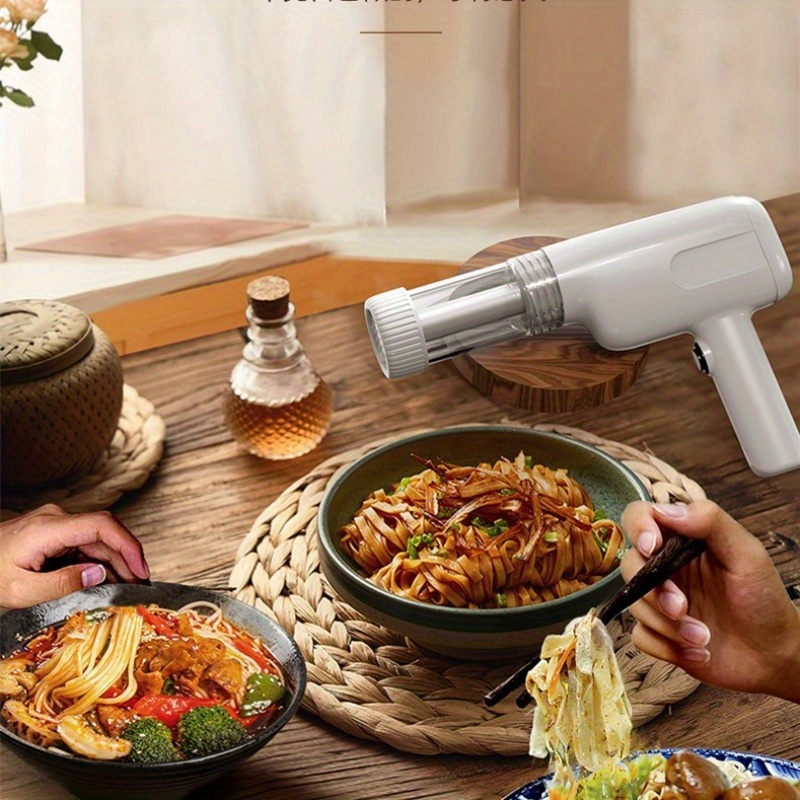 

Handheld Electric Pasta Maker Electric Noodle Maker High Efficiency Handheld Press Pasta Machine With 6 Molds For Home