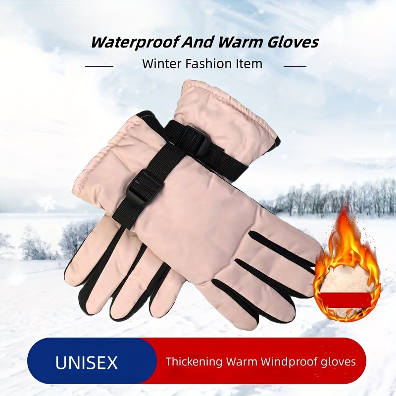 

Winter Sports Gloves - Waterproof, & Insulated For | Ideal For Cycling, Skiing & Hiking