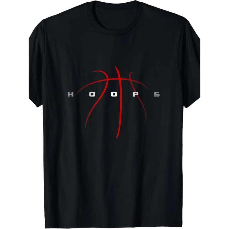 

- Basketball Men's T-shirt - 220g Cotton T-shirt, 10000 Links