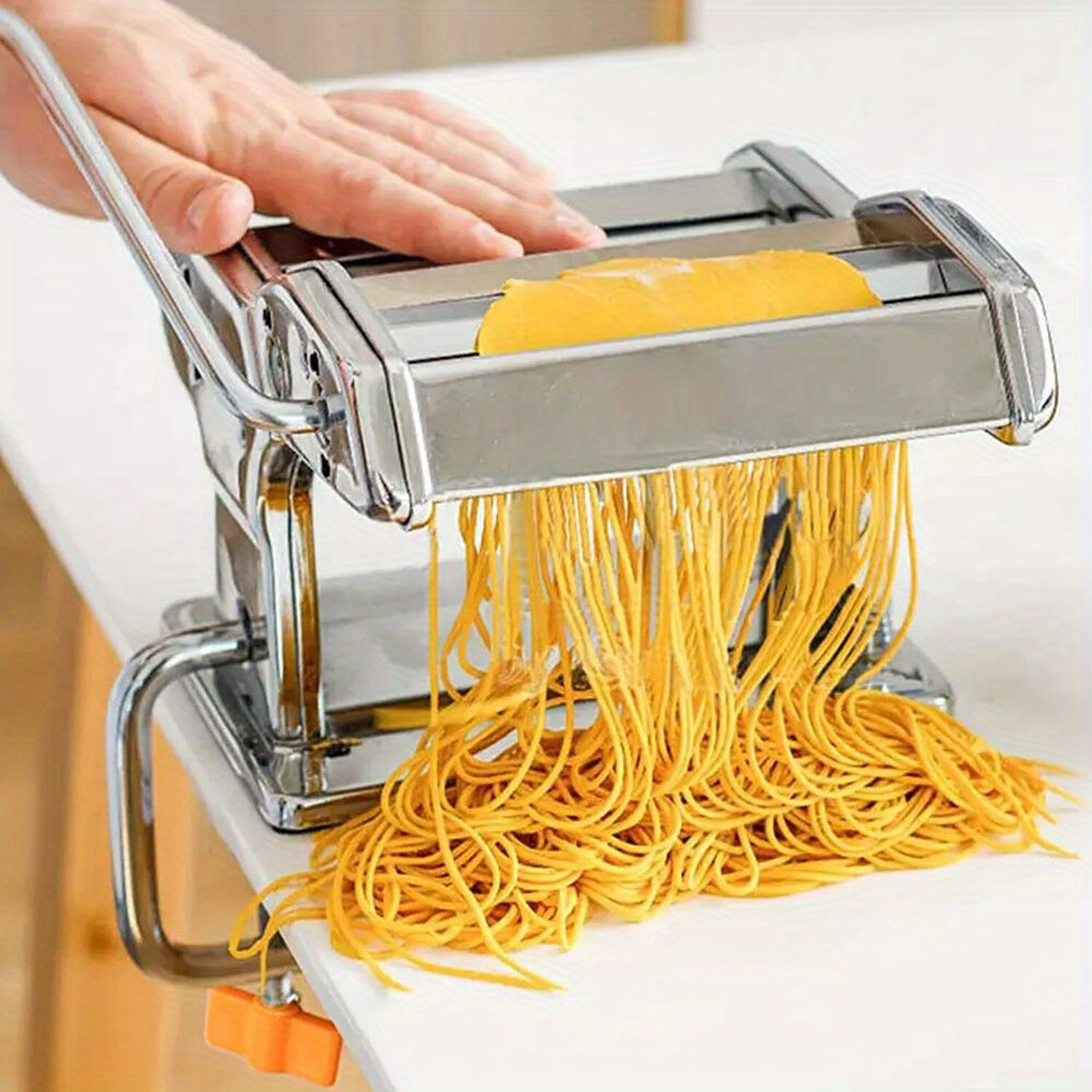 Stainless Steel Pasta Maker Hand cranked Noodle Temu