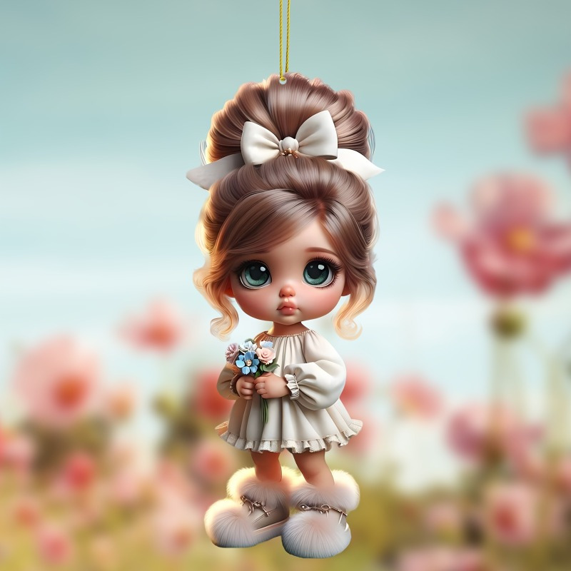 

Doll Pendant - 2d For , &