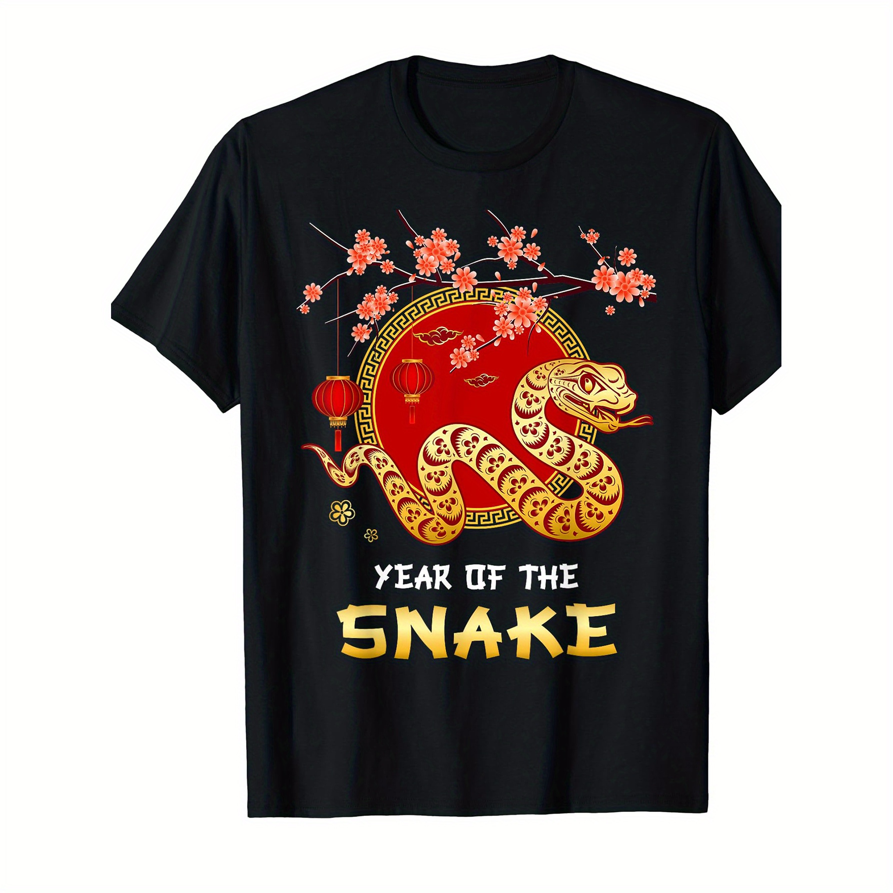 

Year Of The Snake 2025 Lunar New Year Chinese New Year 2025 T-shi