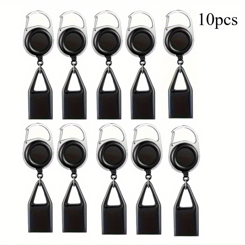 

10pcs Retractable Lighter Keychains - , Portable & For Use (lighter Not Included)