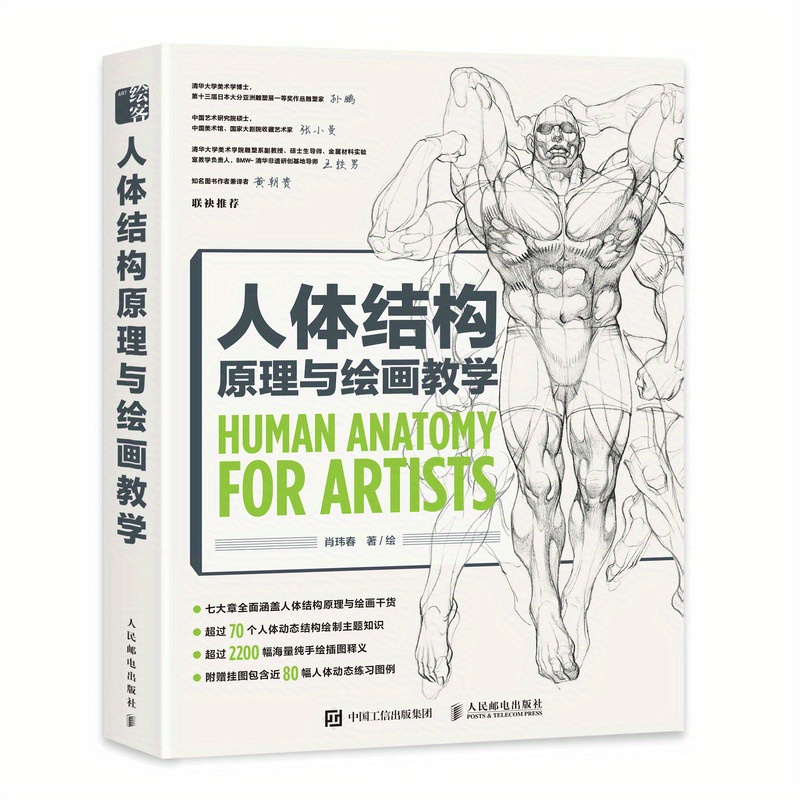 

Human Anatomy For Artists: Principles And Painting Techniques For Beginners - Chinese Edition, Chinese Version