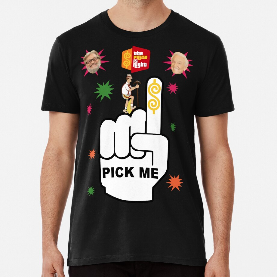 

Pick Me The Funny Premium T-shirt, Casual Unisex Short Sleeve Tee Tops, Youth & Adult Black T Shirt, Gift, Christmas Gift