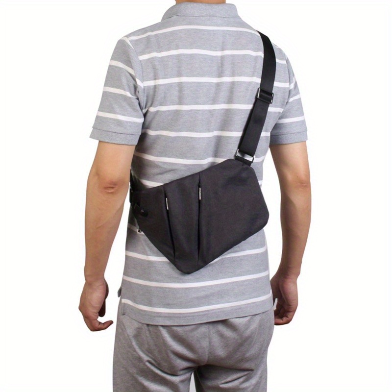 Men's Slim Anti-Theft Backpack, Lightweight Chest Bag