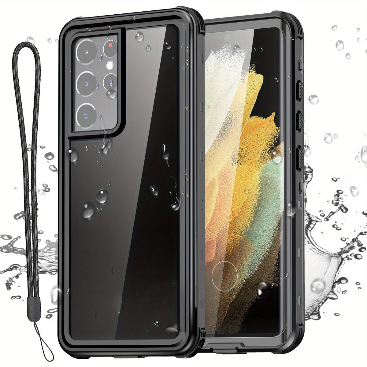 

For Samsung Galaxy S21 Ultra/s21 Case Waterproof Heavy Duty Shockproof Protective Cover Built-in Screen Protector