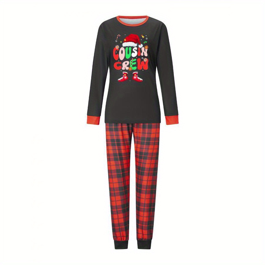Plaid Pajamas Christmas Family Pajamas At Walmart Jolly Jammies