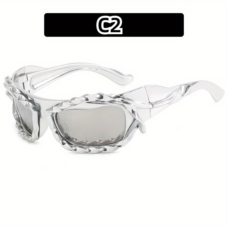 trendy hip-hop sunglasses, versatile sports sunglasses for parties 