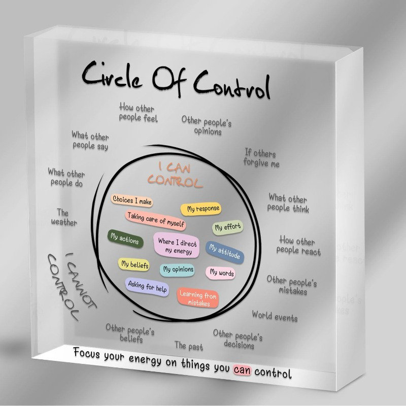 TEMU Calming Corner Decor, Therapy Office Desk Decor Plaque, Mental Health Gifts For Women Counselor School Classroom, Psychology Decor For Desk Cubicle Home