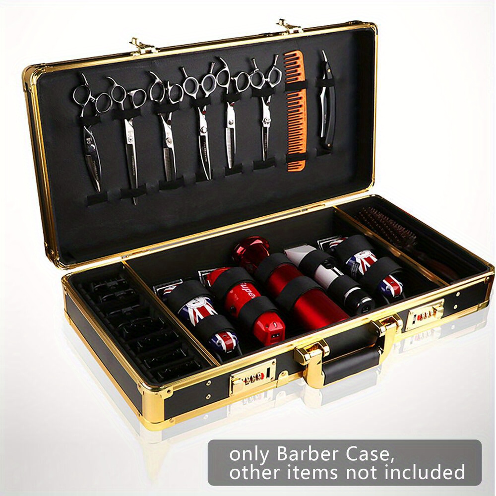 

Portable Barber Carrying Case Styling Tools Accessories Storage Case Travel Box