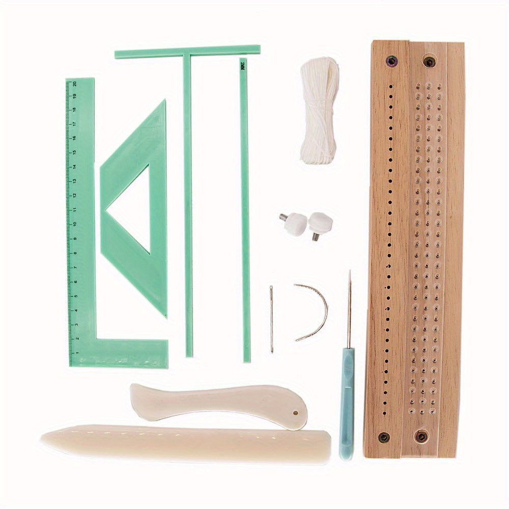 

Diy Bookbinding Kit With Wooden Cover Guide - Complete Craft Set For Beginners, Includes Paper Punching & Sewing Supplies