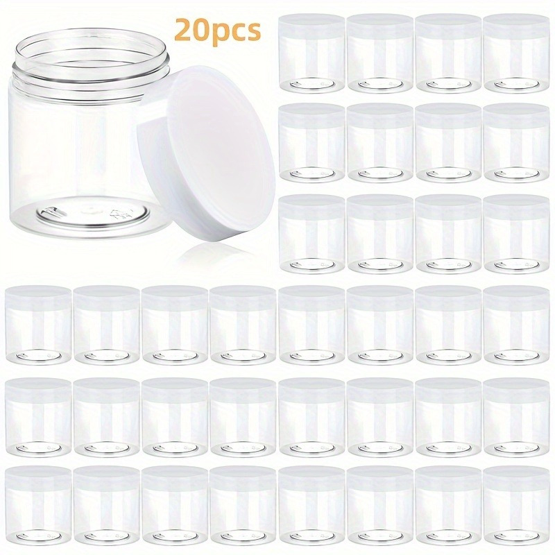 

10/20pcs 4oz Clear Plastic - Sulfate-free, For Lotions, , Ointments, , Eye &