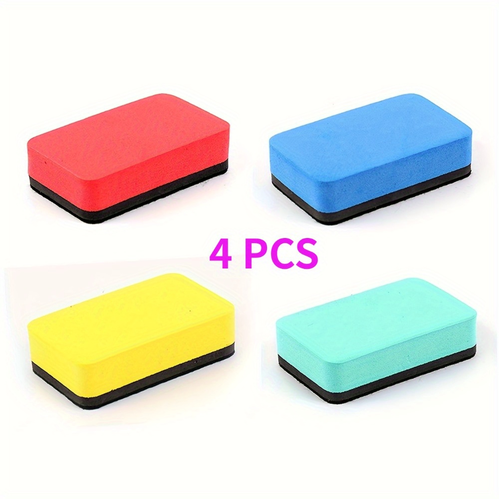 

4pcs Erasers - Eva , Non-electric, & Use