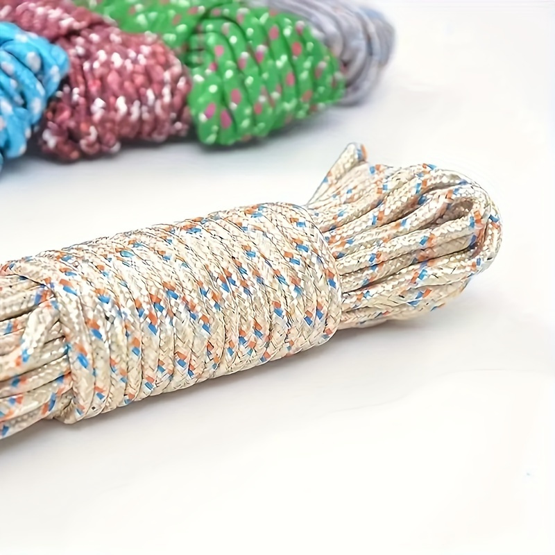 [Camping Accessories] Nylon Rope | One 10m/393.7inch | Used for Camping, Indoor and Outdoor Clothes Drying