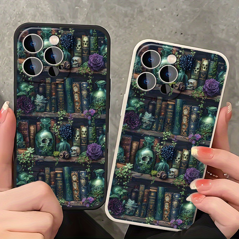 

Magic Bookshelf Aesthetic Phone Case For 11 15 14 Pro Max Xr Plus Case Phone Cases Halloween Gifts For Women