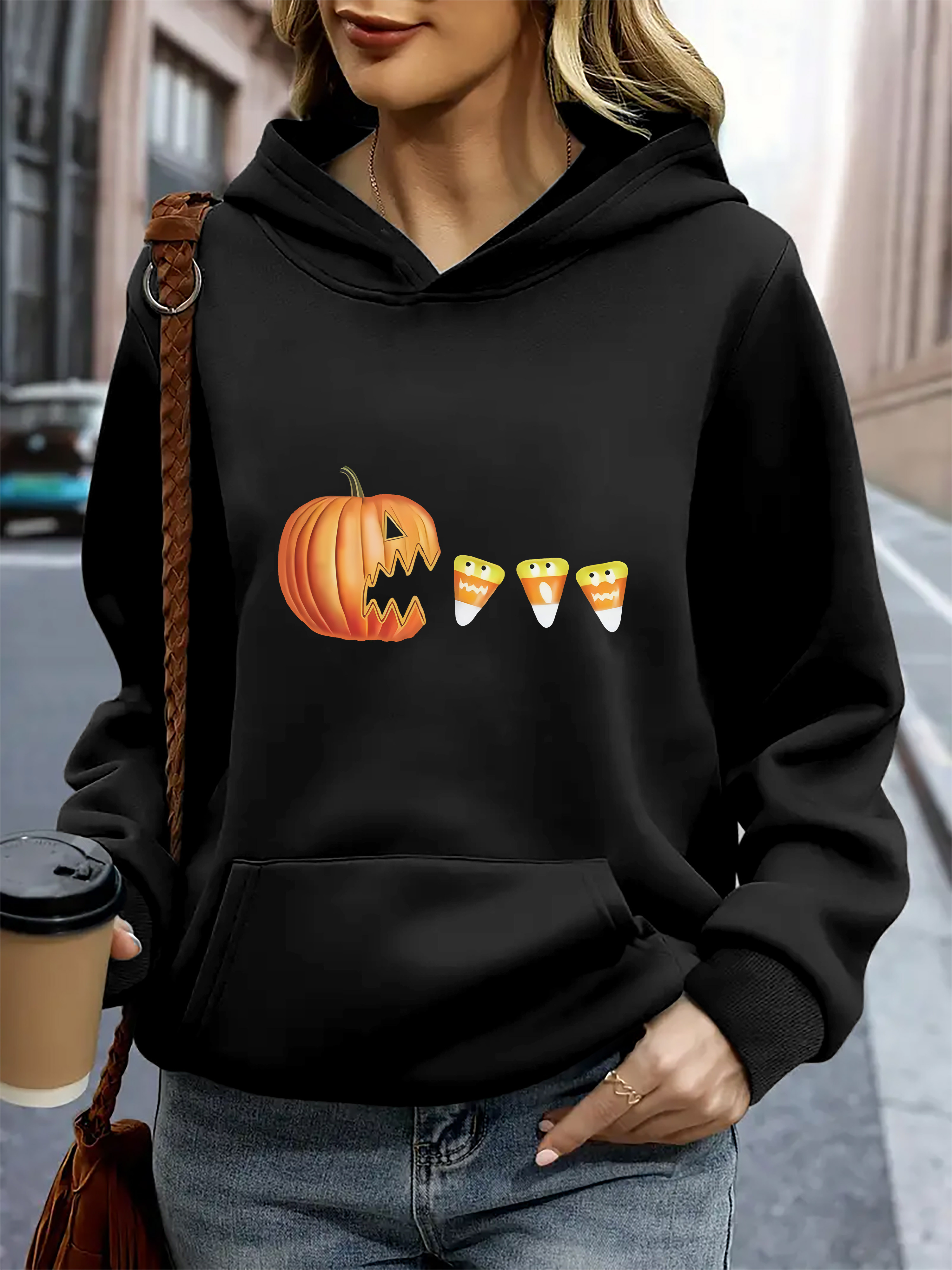 Sudadera Capucha Sudadera Halloween Mujer Sudadera Capucha