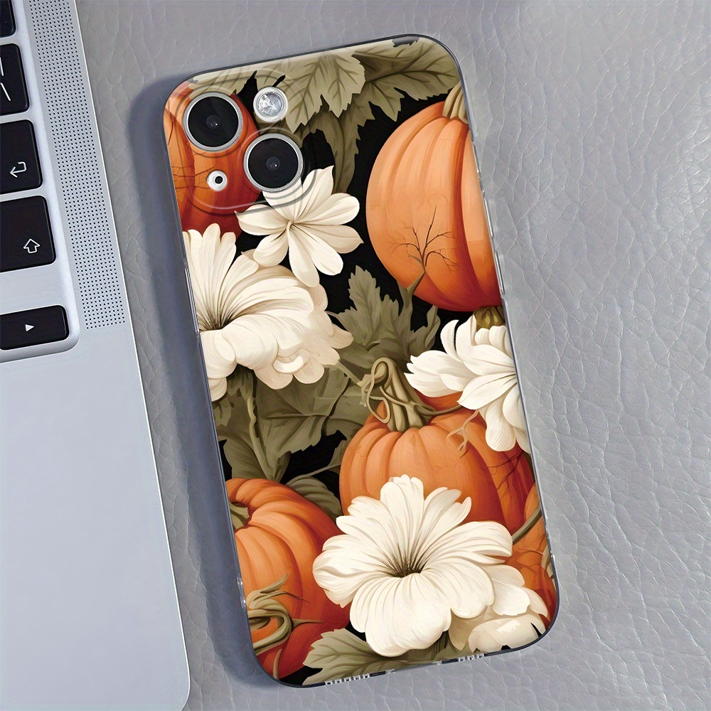 

Maple Leaves Thanksgiving Phone Case, Shockproof With Lens Protection, Compatible With Iphone 11/12/13/14/15 Pro Max/plus