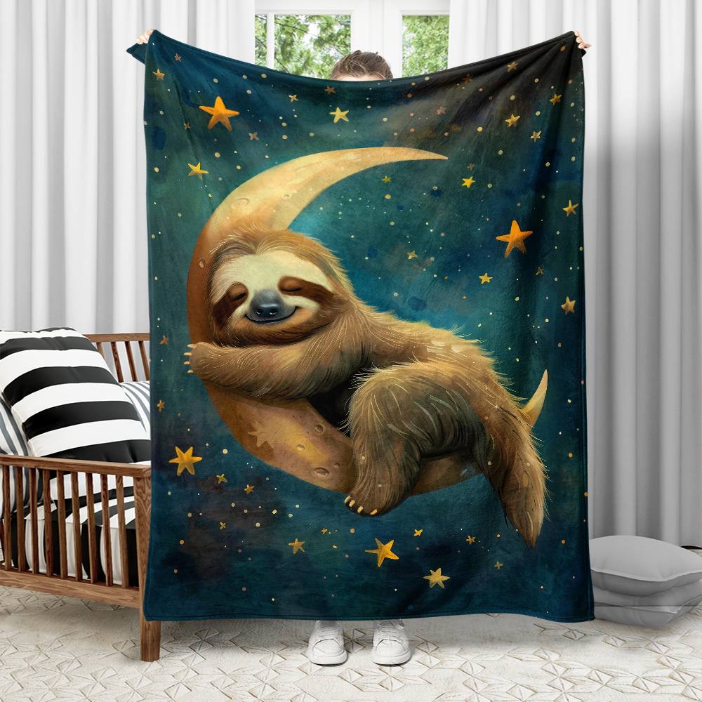 

On Flannel Blanket - Fleece For Sofa, Bed, , - Polyester100% No-electricity Blanket, Hypoallergenic, 1pc
