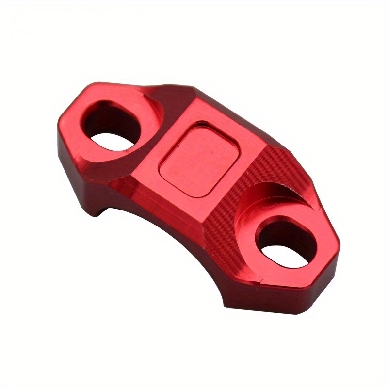 TEMU Cnc Aluminum Alloy Motorcycle Clutch Cylinder Handlebar Bar Clamp Cover For Dirt Bikes - Universal Fit Handlebar Accessories