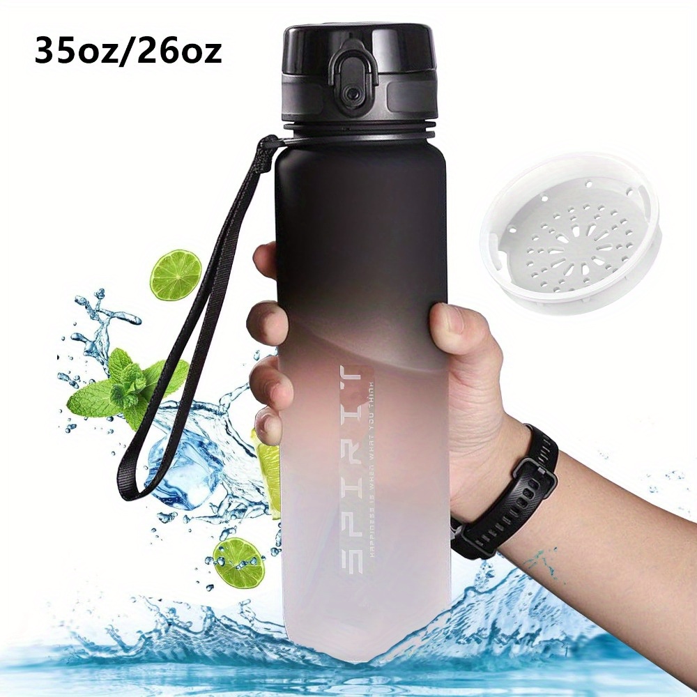 

/26oz Insulated Polypropylene Water Bottle With & Strap, Leak-proof, Reusable, , Hand Wash Only - Ideal For Cold Beverages, Fitness, Outdoor Activities, Perfect Father's Gift