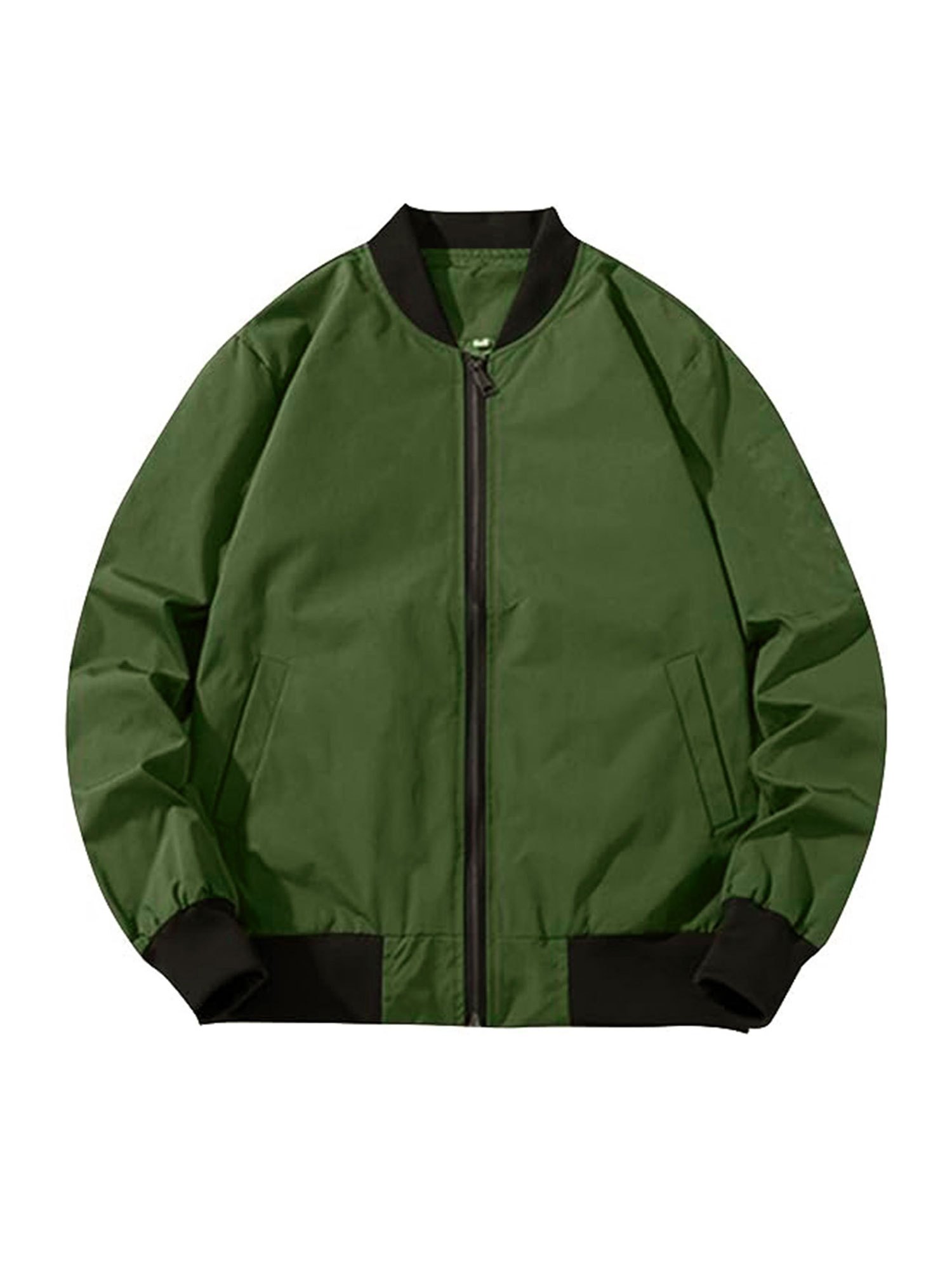 mens bomber flight jacket casual fall winter coats Temu
