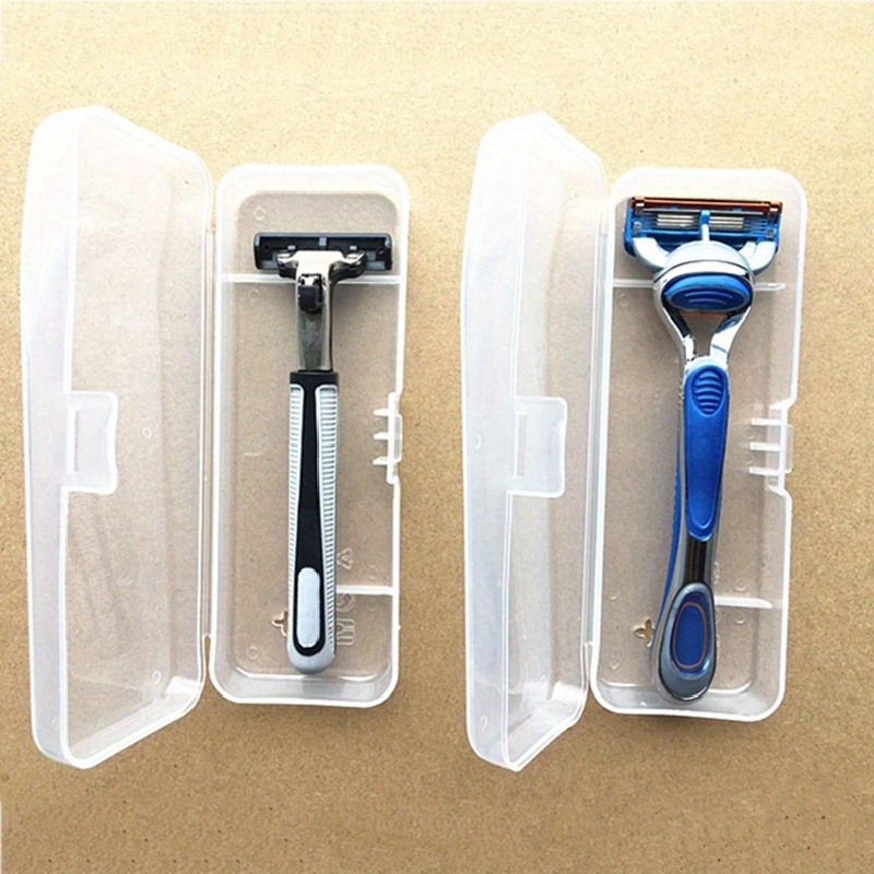 

- Portable Shaving Container For Blades , Unscented, Plastic