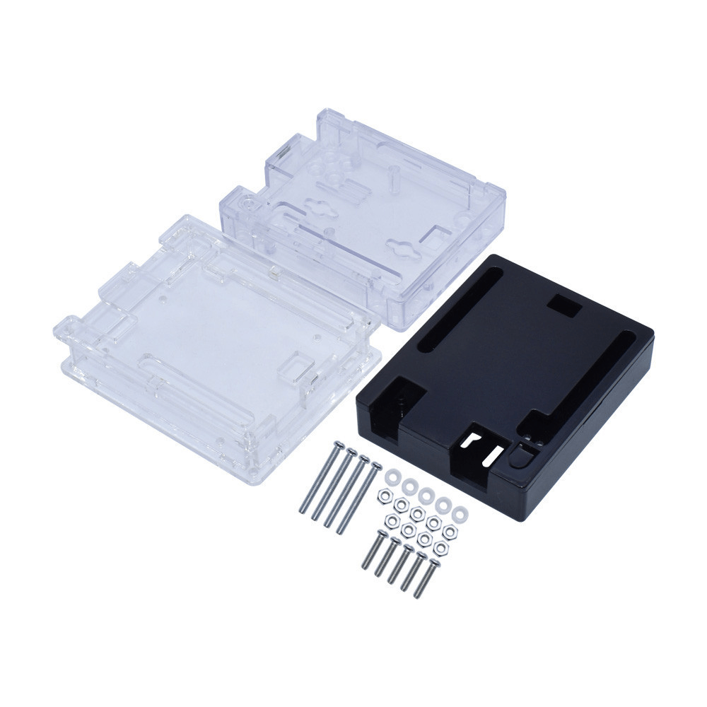 

Arduino Uno R3 Clear Acrylic Case - Lightweight, Ventilated Enclosure With Easy Wiring Holes For Electronics Hobbyists And Collectors