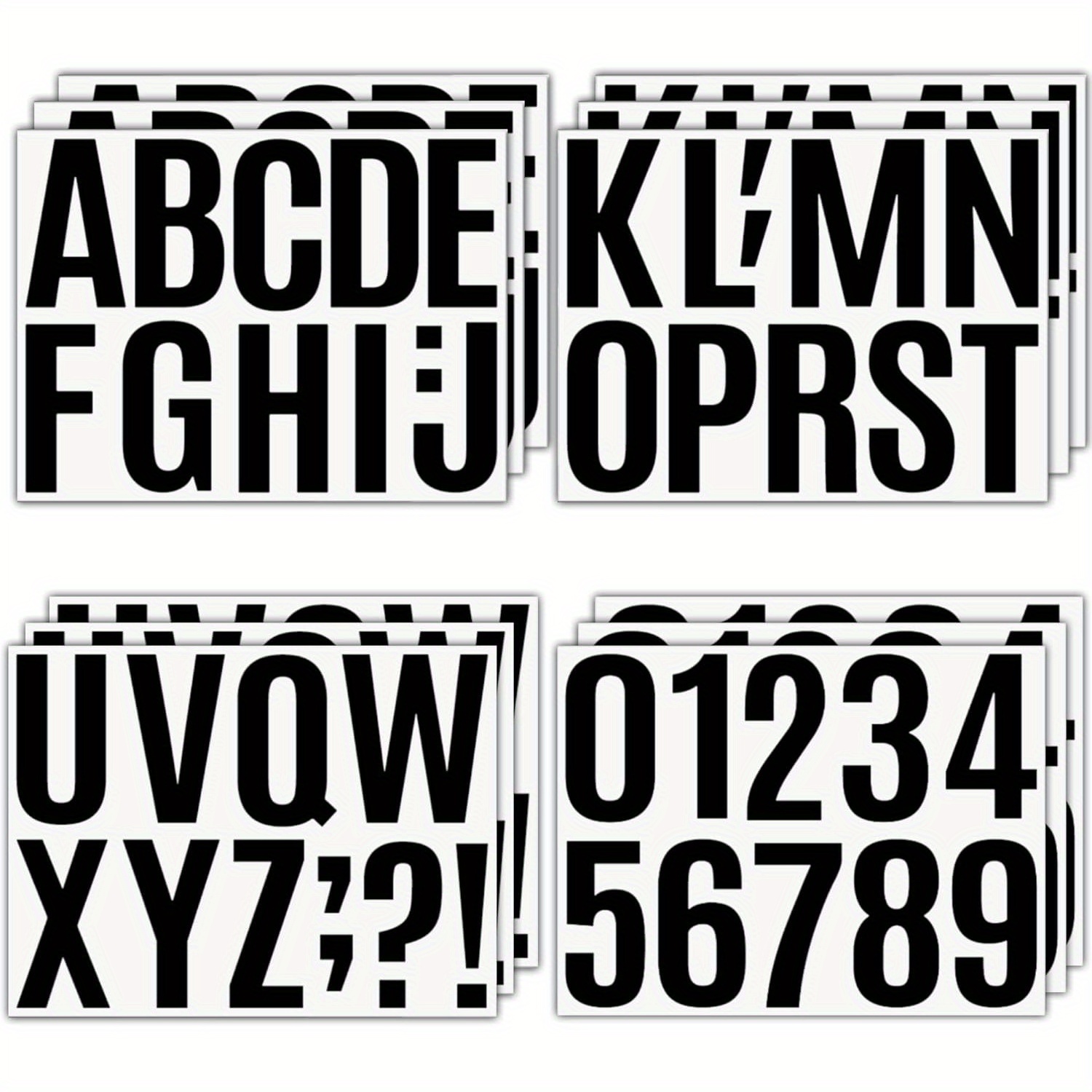 

15 4 For , Adhesive Kit, Signs, , , , Trucks, , , , (4 , )