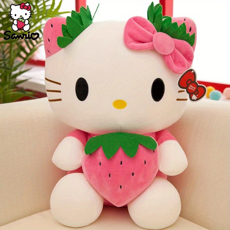 Y2K Hello Kitty Plush Toy, Sanrio Doll, for Kuromi Room Decoration, for Cinnamoroll Cushion, Cute Birthday Gift for .