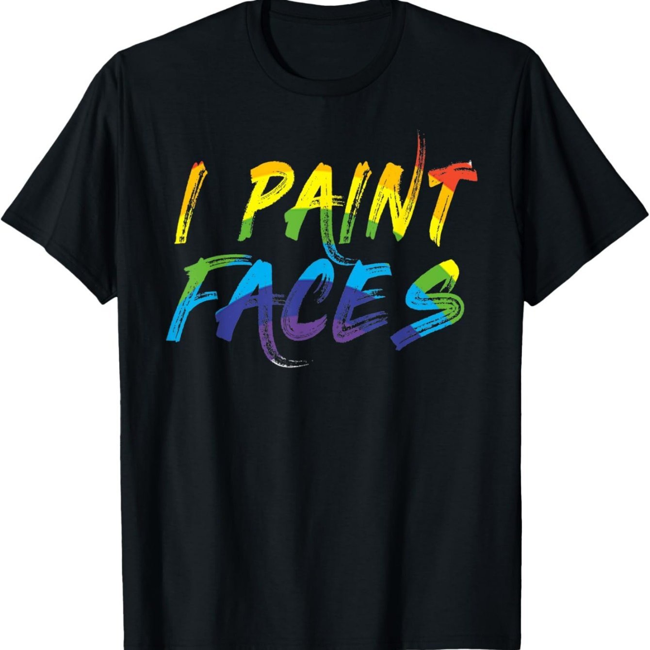 

Face T-shirt Face Painter Gift