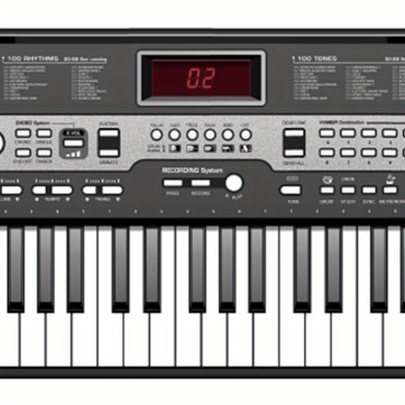 

Keyboard 61 Key Keyboard For Beginnerelectric With Microphone