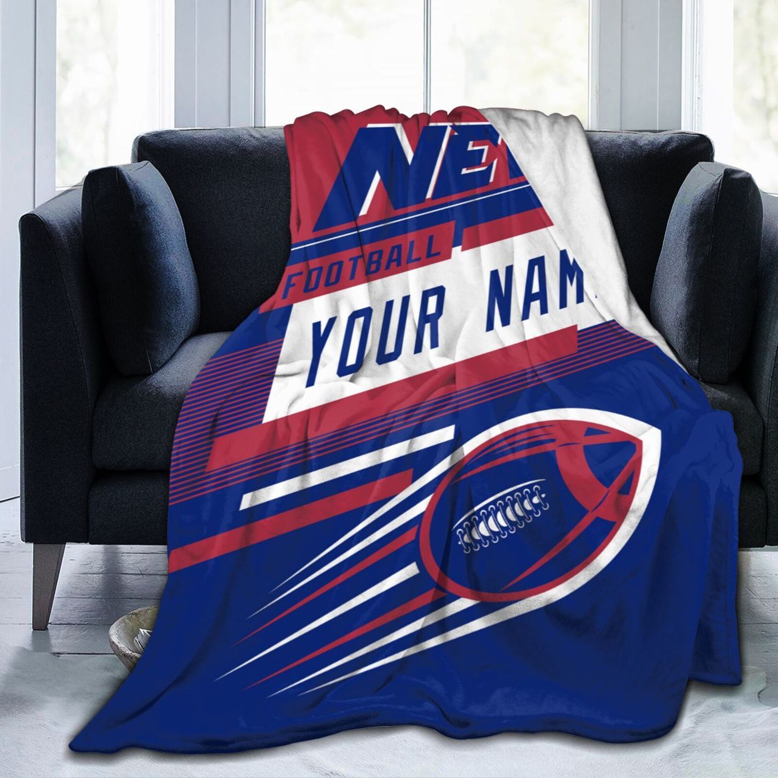 

New Fan Personalized Blanket - , Polyester