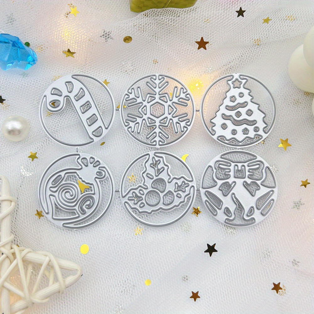 

[christmas][winter]1pc Christmas Crane Metal Cutting Dies Diy Scrapbooking For Album Embossing Photo Craft Paper Cards Decorative Craft