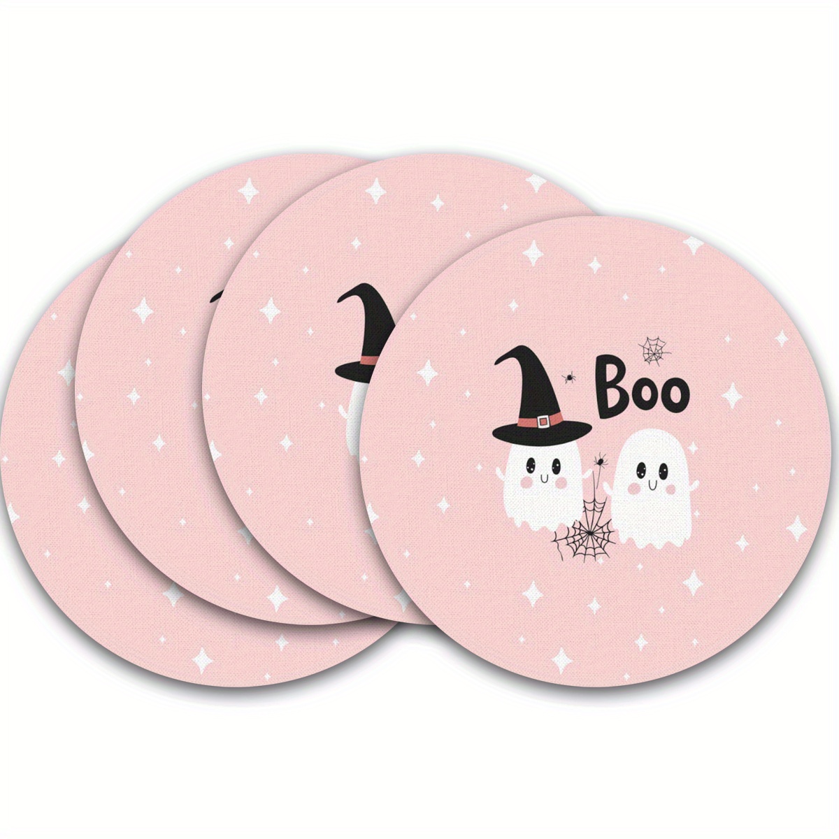 

4pcs Halloween Placemats, Tablemats, 15 Table For Dining &