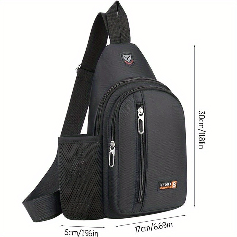 TEMU Fashion 1pc Small Sling Bag Backpack Crossbody Bags For Women Men Small Backpack Body Bag Travel Hiking Bags